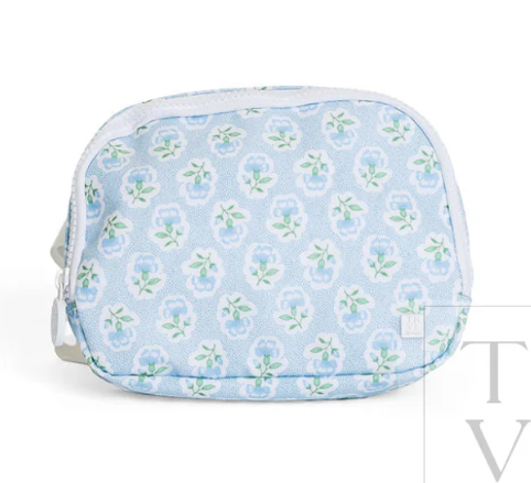 CROSSBODY BAG - PETITE FLEUR BLUE