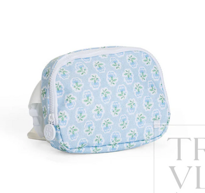 CROSSBODY BAG - PETITE FLEUR BLUE