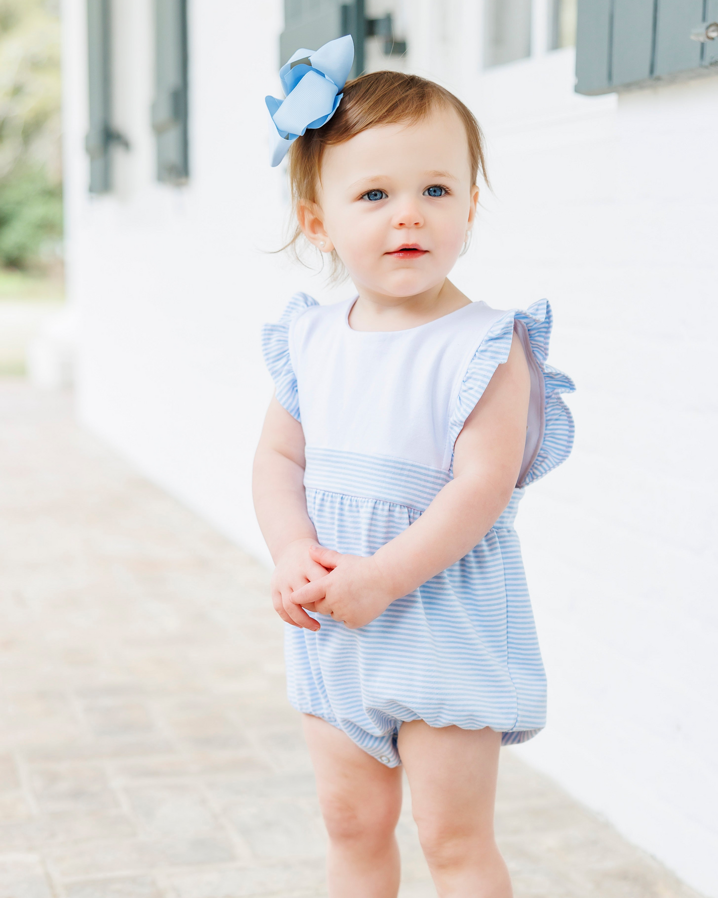 Sophia Bubble- Light Blue Stripe PREORDER ETA April