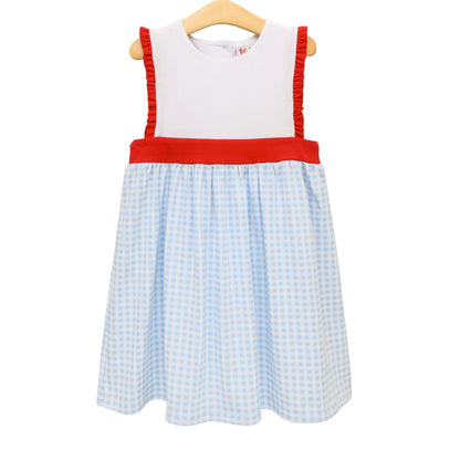 Sophia Dress- Southern Summer Gingham  PREORDER ETA April