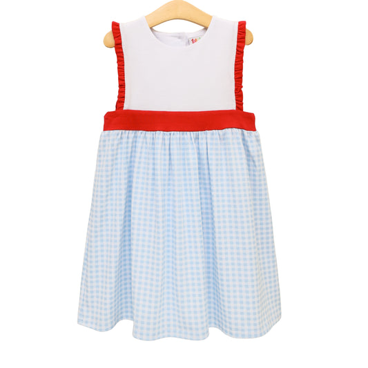 Sophia Dress- Southern Summer Gingham  PREORDER ETA April