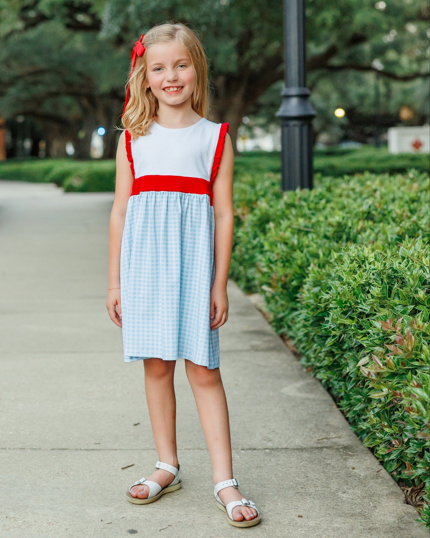 Sophia Dress- Southern Summer Gingham  PREORDER ETA April