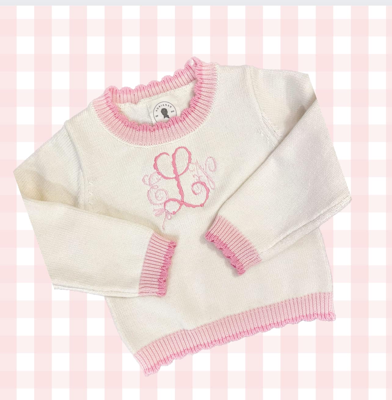 Two Tone Pink Sweater