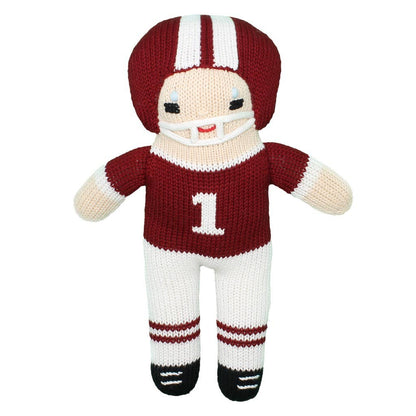 Football Player Knit Doll