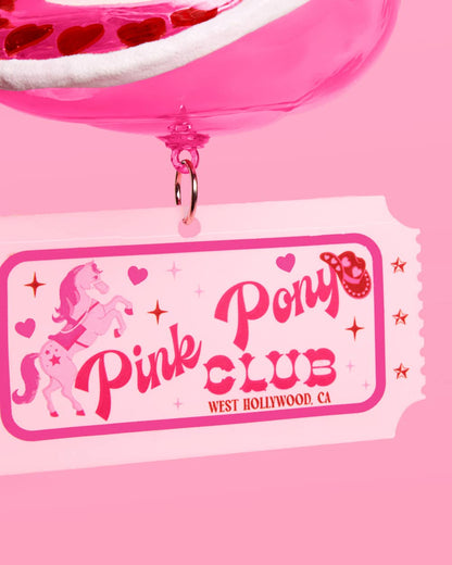 Pink Pony Club Chappell Roan Christmas Ornament - glass Christmas Xmas