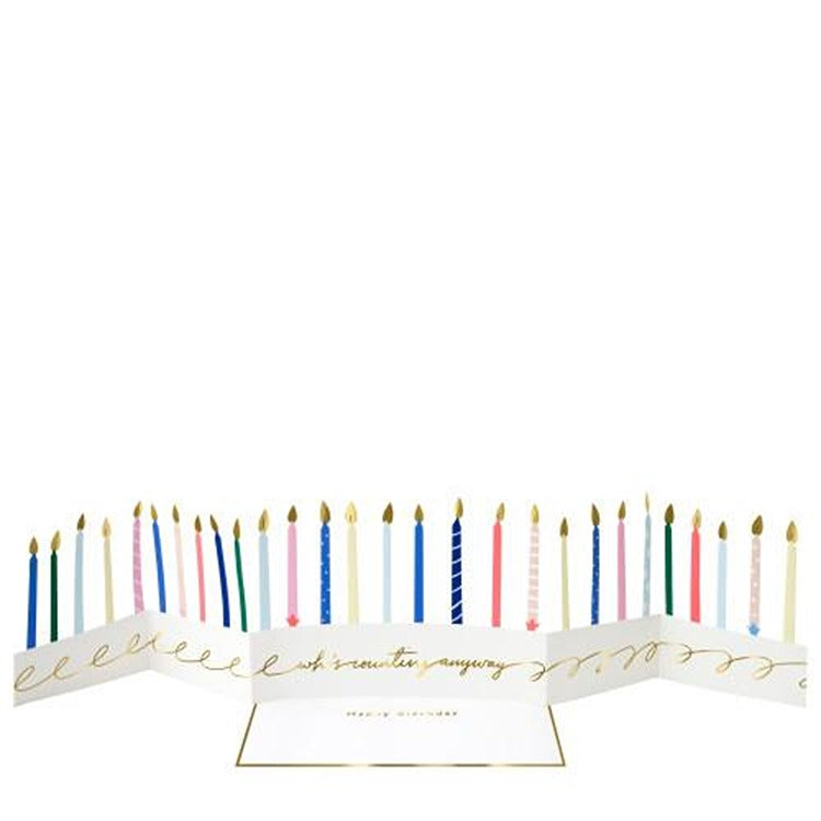 MERI MERI Candle Birthday Card