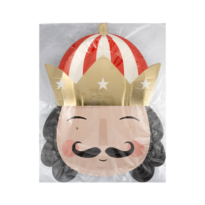 Nutcracker Shaped Head 10" Plate