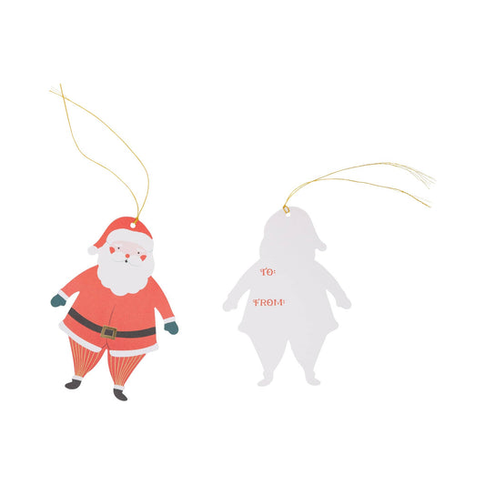 Santa Oversized Tags