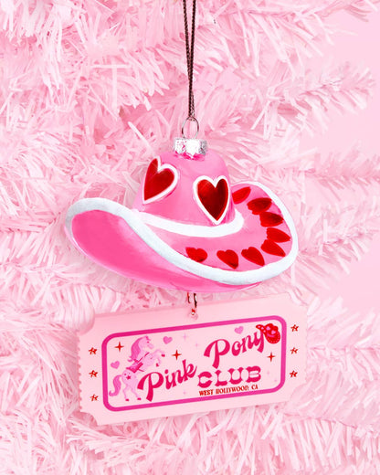 Pink Pony Club Chappell Roan Christmas Ornament - glass Christmas Xmas