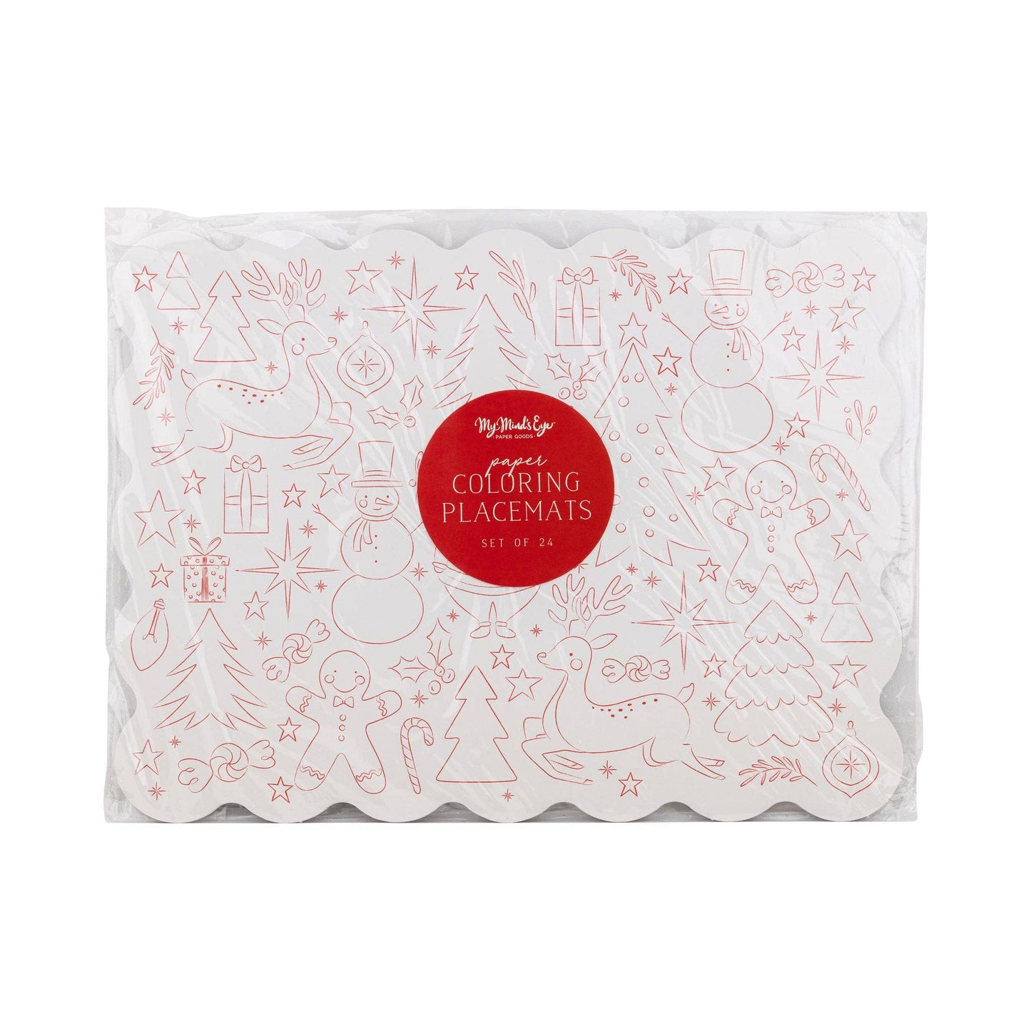 Christmas Coloring Activity Placemat