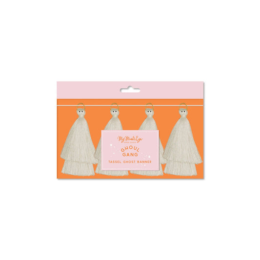 Ghoul Gang Ghost Tassel Banner