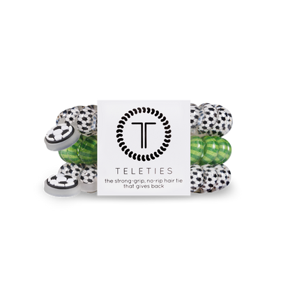 Spiral Hair Coils | Large | Soccer Hair Ties