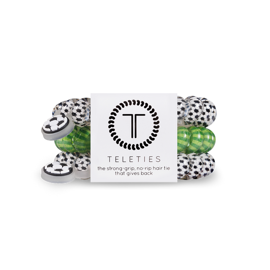Spiral Hair Coils | Large | Soccer Hair Ties