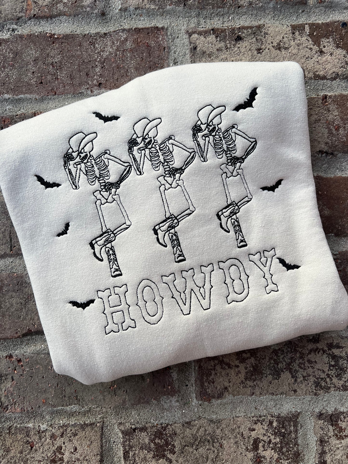 Howdy Skelly Crewneck