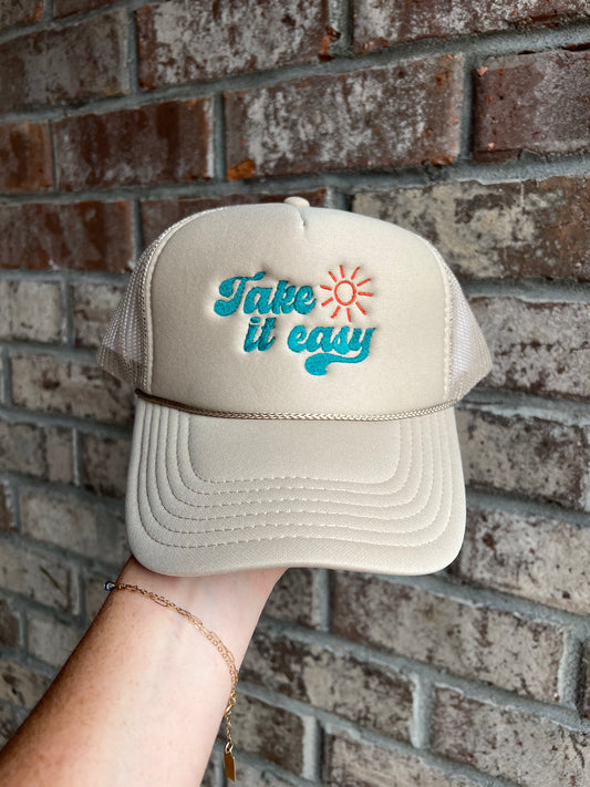 Take it easy trucker ☀️