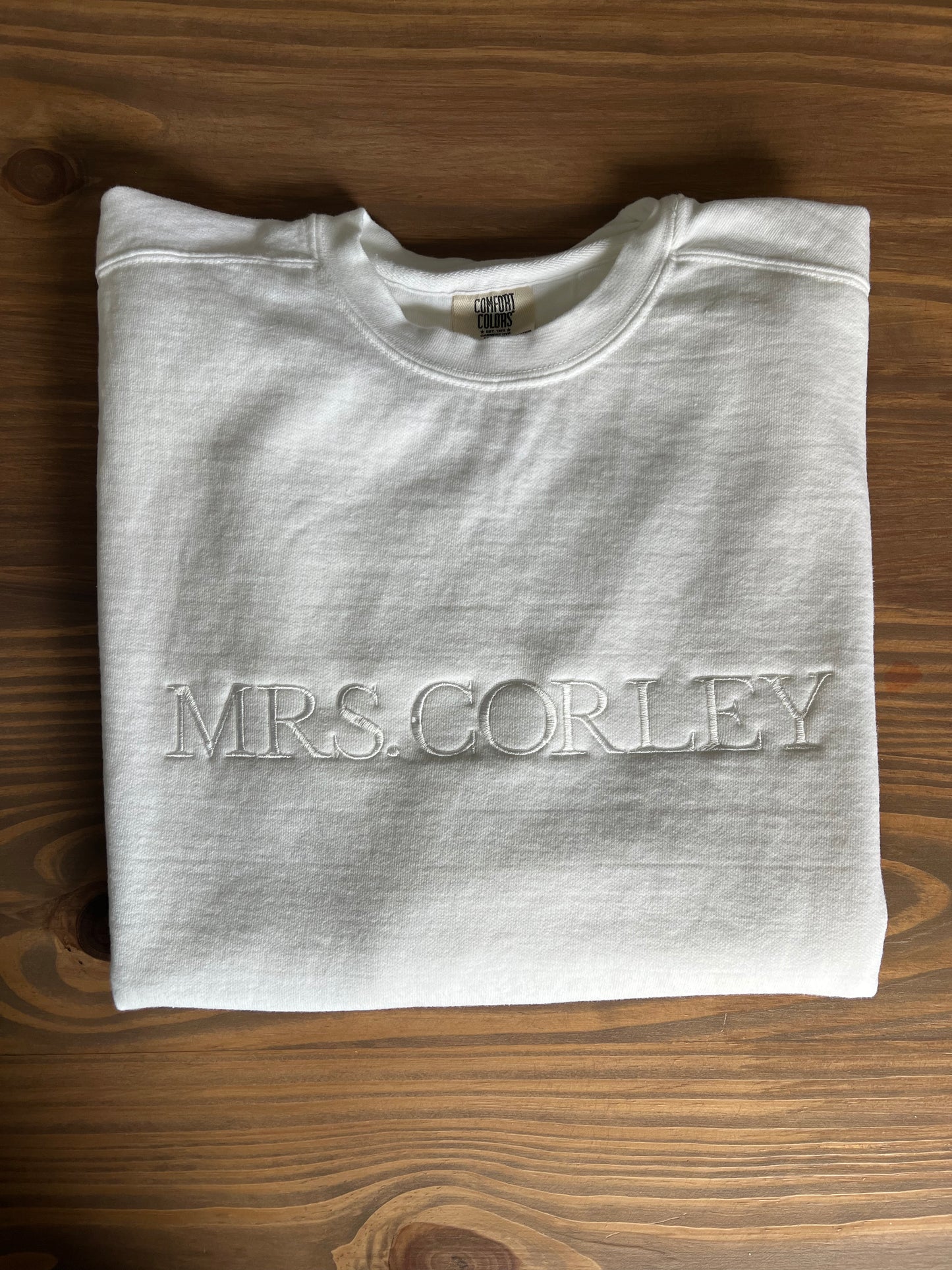 mrs. sweatshirt