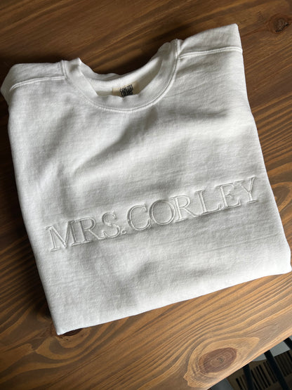 mrs. sweatshirt